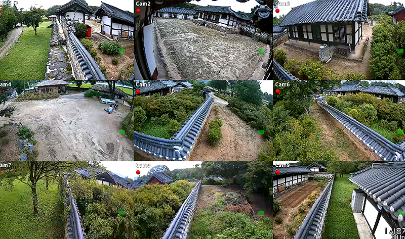Real-time alerts sent to site manager with Korean SoC flame detection camera