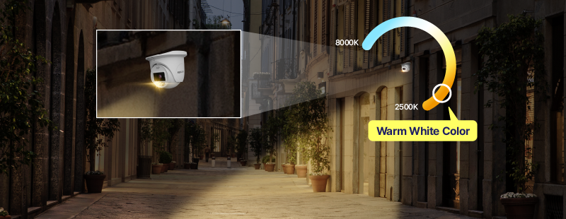 Warm, eco-friendly color temperature reduces light pollution, minimizing discomfort and delivering timely warnings in sensitive areas