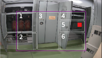 Thermal Sensing Areas Segmented into up to 6 areas, precisely set areas of interest